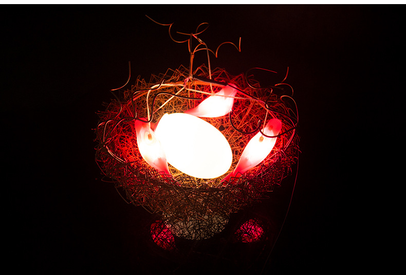 鸟巢灯鸟窝灯树木装饰亮化灯鸟巢装饰灯公园景区树木美陈亮化灯具