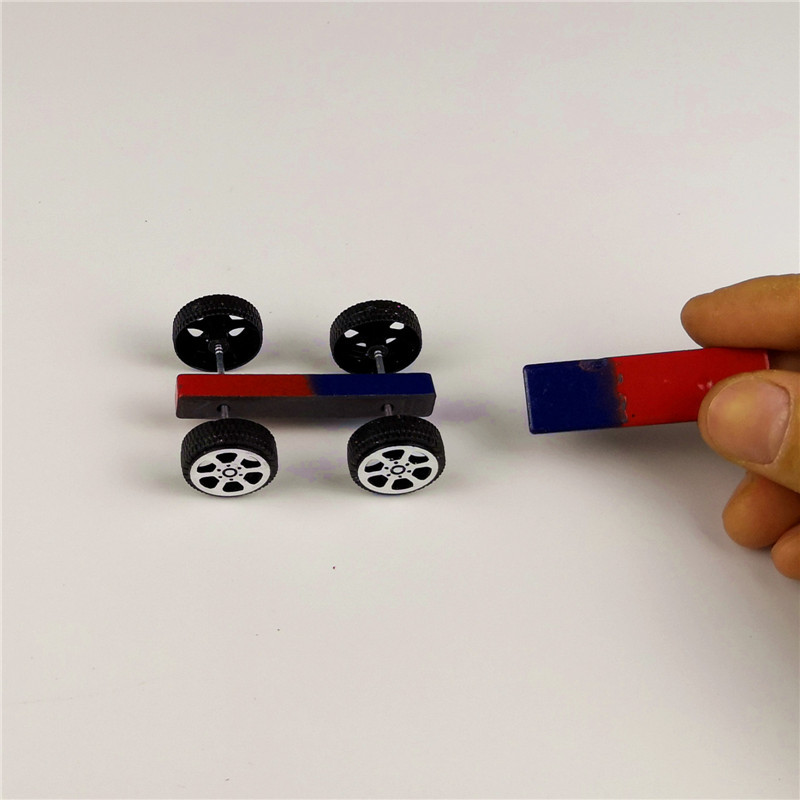 diy磁铁动力小车物理儿童小科学科普实验器材料包创意科教玩具