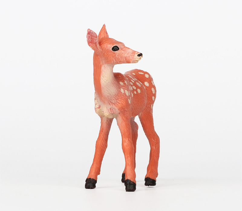 跨境热销仿真野生动物模型 梅花鹿模型 鹿 儿童玩具 摆件