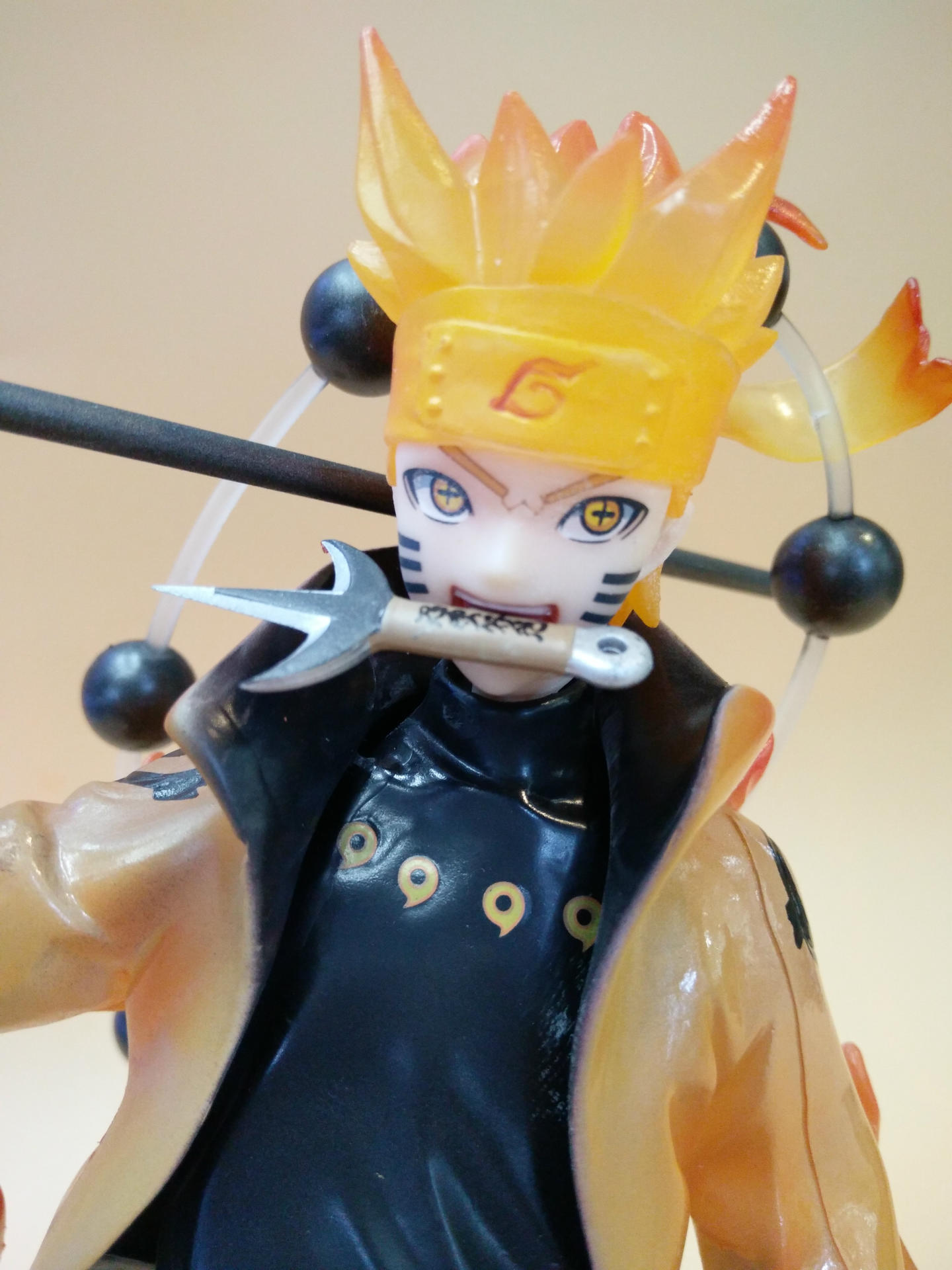 动漫火影 漩涡鸣人 六道仙人 仙人模式 限定款 盒装 手办