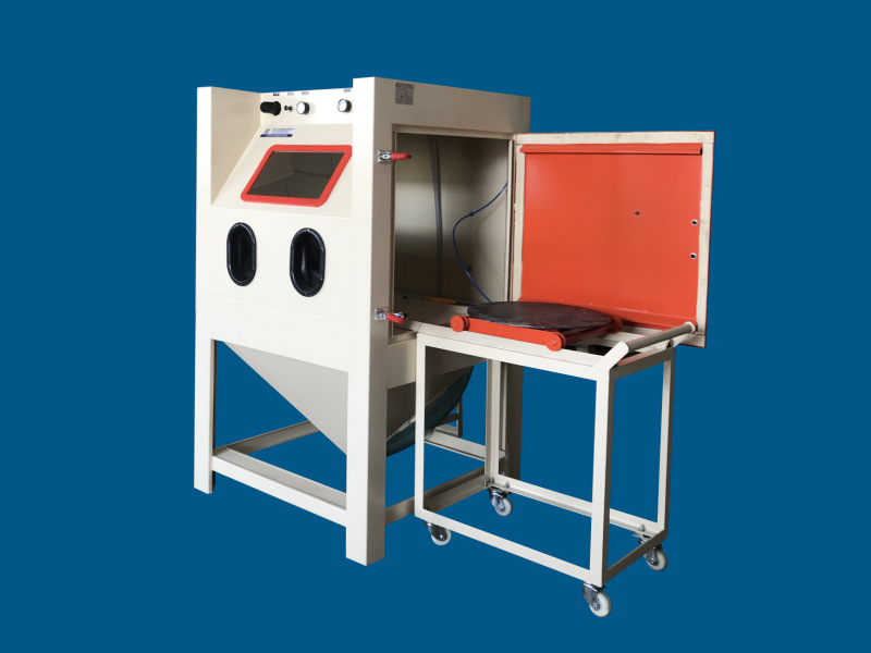 喷砂牛仔服喷砂机