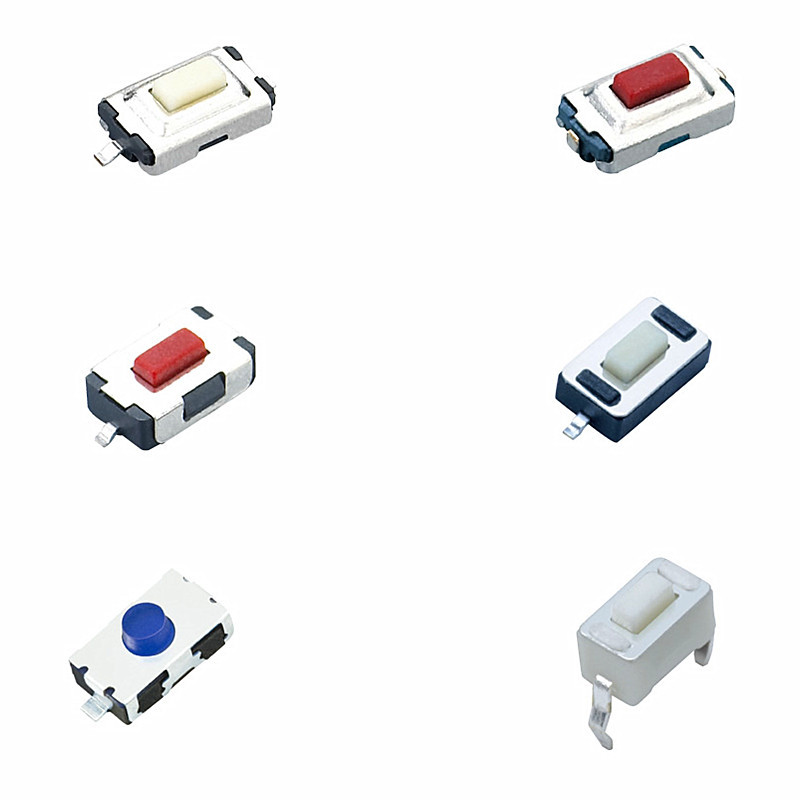 供应微型轻触开关3*3*2.5h贴片小型按键3*3*3.25贴片轻触开关