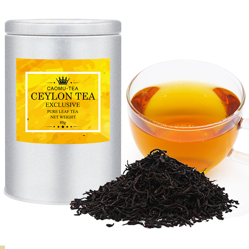 进口锡兰红茶 纯正斯里兰卡红茶 80g精品罐装茶叶 高山茶醇厚甘爽