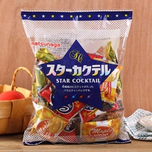 日本进口零食 松永多口味什锦夹心饼干蓝袋270g 休闲零食品批发