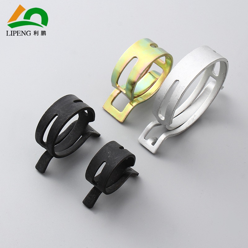 弹簧钢卡扣卡箍 弹性卡手捏喉箍 水管夹箍软管喉箍 厂家生产供应
