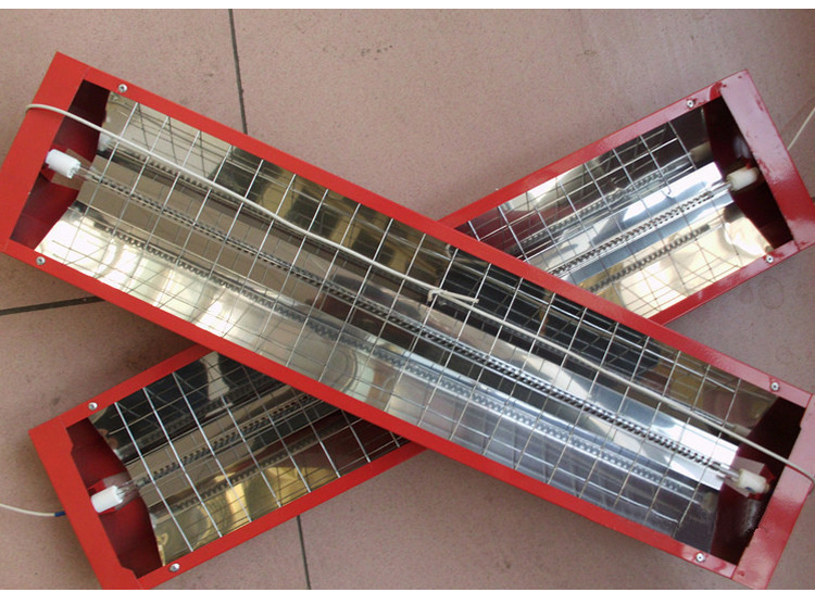 烤漆房专用烤灯碳纤维红外线电加热棒高温烤房单管烤灯 双管灯管