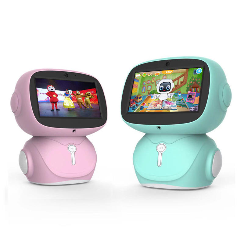 ai儿童早教智能机器人7寸玩具wifi语音对话点读机教育陪伴学习机