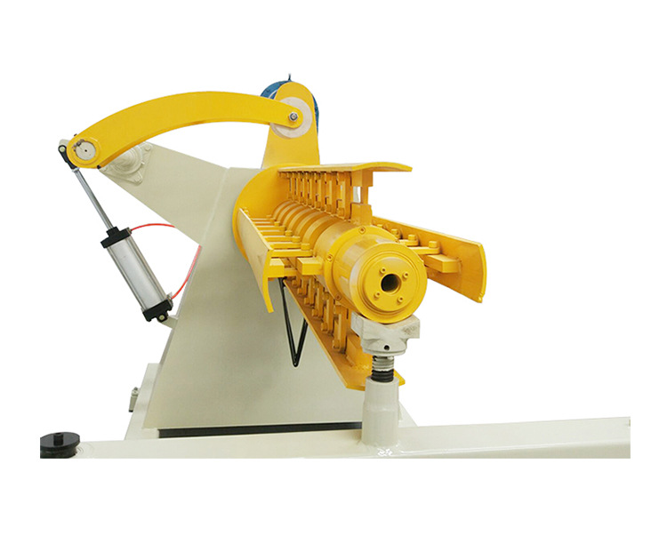 外贸带动力放料架重型收卷机 冲床大型承重油压扩张开卷机材料架