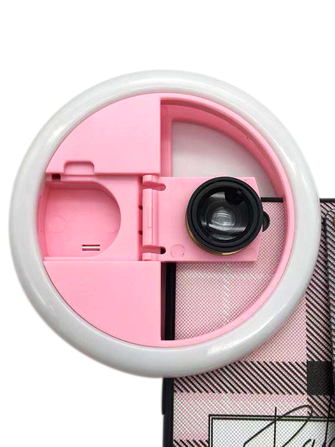 镜头手机补光灯 led闪光灯镜头补光灯 广角微距三合一 直播美颜