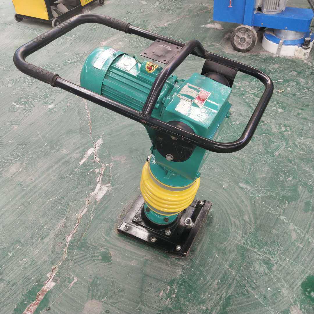 手持式打夯机 汽油冲击夯 地基夯实电动冲击夯