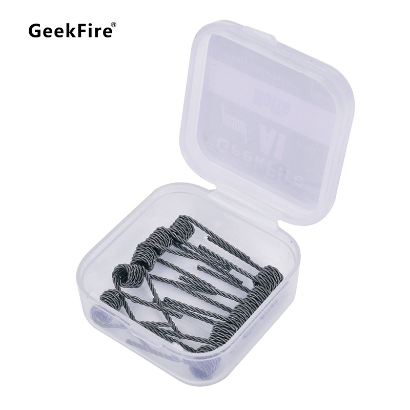 geekfire克莱普顿发热丝hoffa双芯扭曲花丝diy雾化器rda电阻丝
