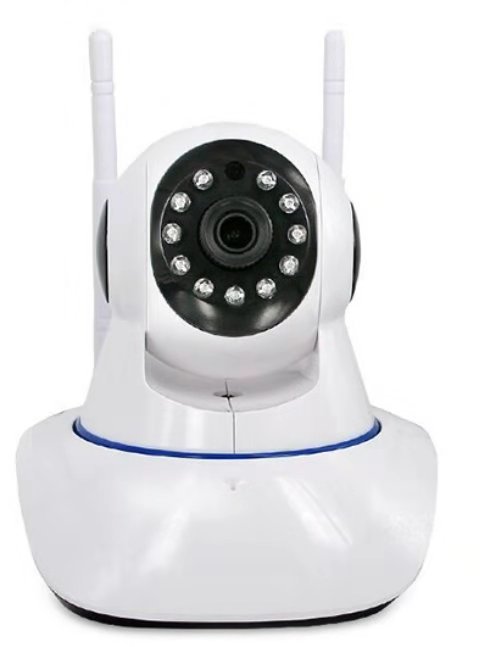 v380摇头双天线网络wifi摄像头360度旋转全景高清监控摄像机