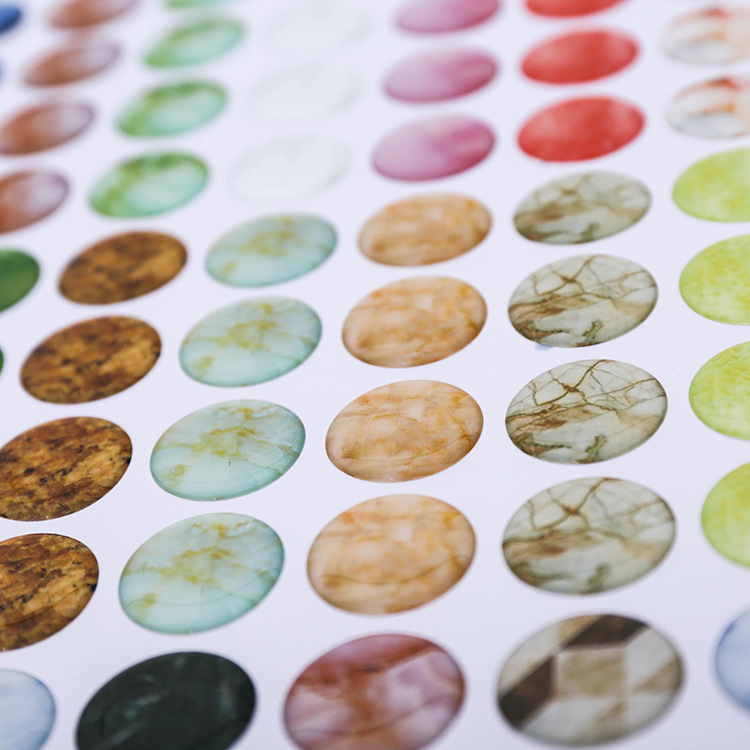 厂家直销彩色滴塑不干胶标签pvc水晶滴胶贴纸亚克力滴塑标牌定制