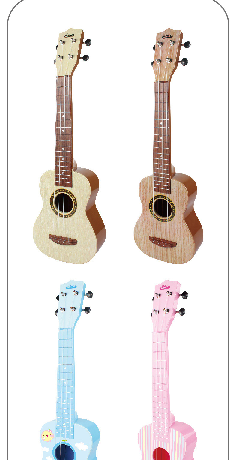 儿童乐器玩具尤克里里迷你小提琴玩具儿童四弦可弹奏科教玩具