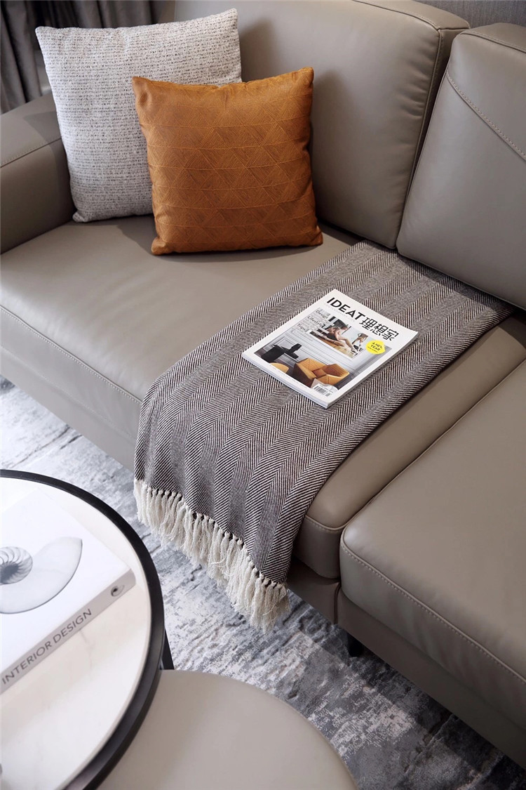 威尔顿机织地毯可定制客厅茶几沙发书房卧室床边地毯现代简约风格