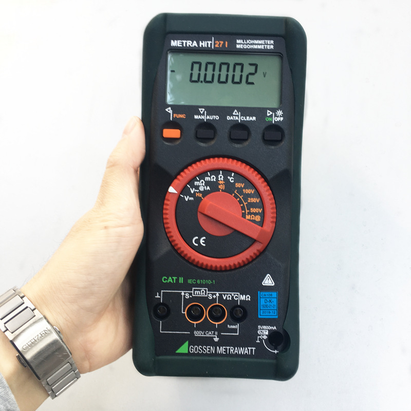 德国gmc绝缘电阻测试仪毫欧表微欧表微欧计数字万用表metrahit27i