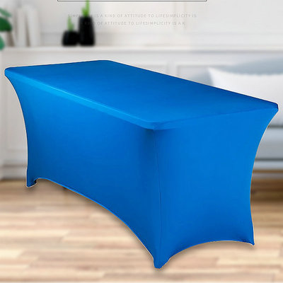 弹力桌布长方形可印logo 户外婚庆专用弹力桌套桌罩
