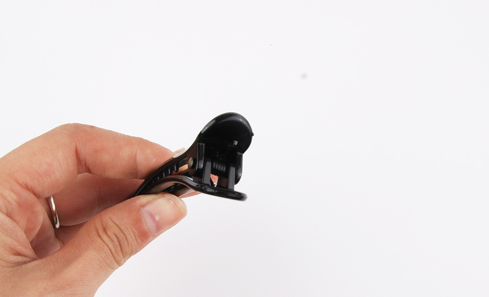 跨境发夹亚克力鸭嘴夹金属弹簧夹碎发夹洗脸刘海夹盘发美发大夹子