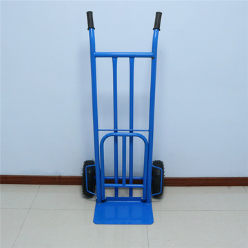 双管手推车圆管老虎车仓库搬运车重型货物搬运车物流拖车工地推车