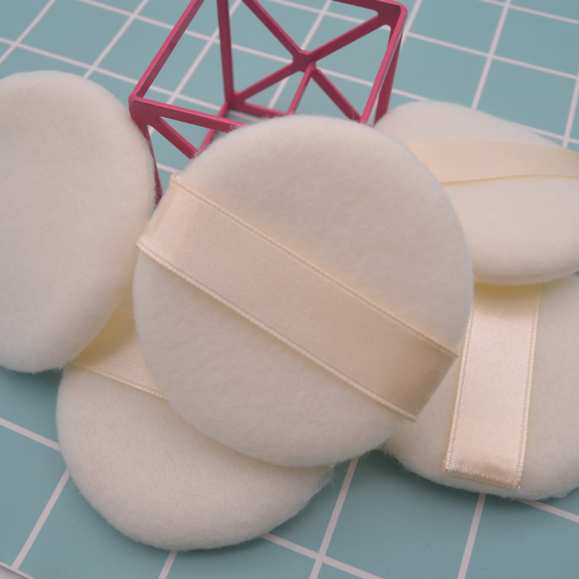 拉绒粉扑爽身粉扑影楼粉扑绒毛长绒短绒植绒蜜粉扑海绵粉扑