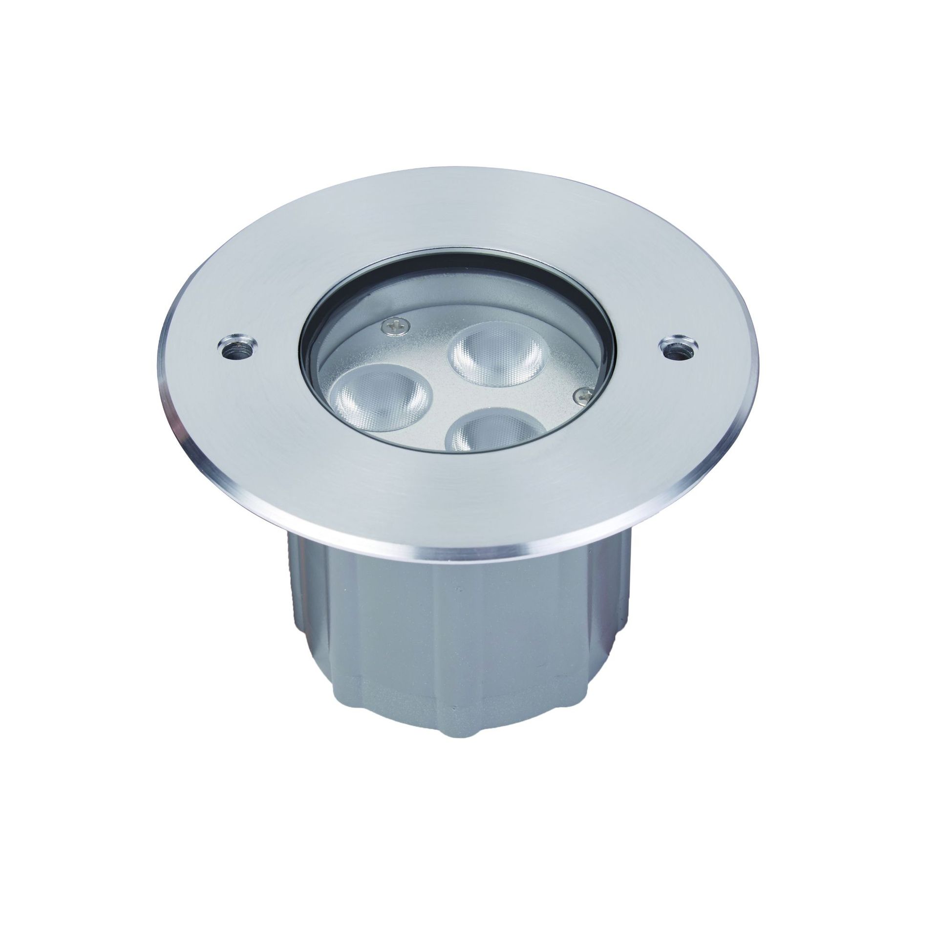 cob3wled圆形埋地灯304不锈网面盖铝合金灯体ip67防水广场地埋灯