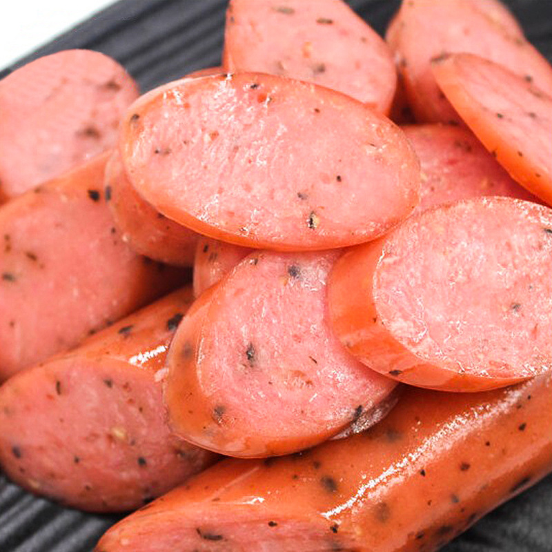 万丰金猪仔真空500克黑椒热狗肠台式烤肠火山石打边炉烧烤涮涮锅