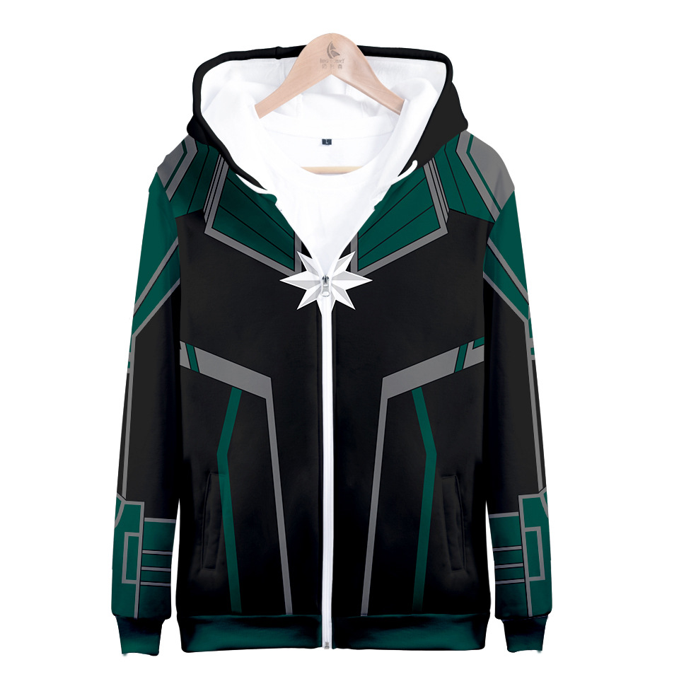 复仇者联盟4 avengers endgame 量子战衣 电影周边战衣 拉链卫衣