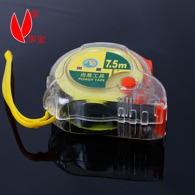 Manufacturers Supply Transparent Case Tape Snail 3 M 5 M 7.5 M 10 M Stainless Steel Tape Drop-Resistant Measurement