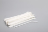 量大批发独立包装吸管 一次性白色尖口弯头吸管 单支纸包塑料吸管