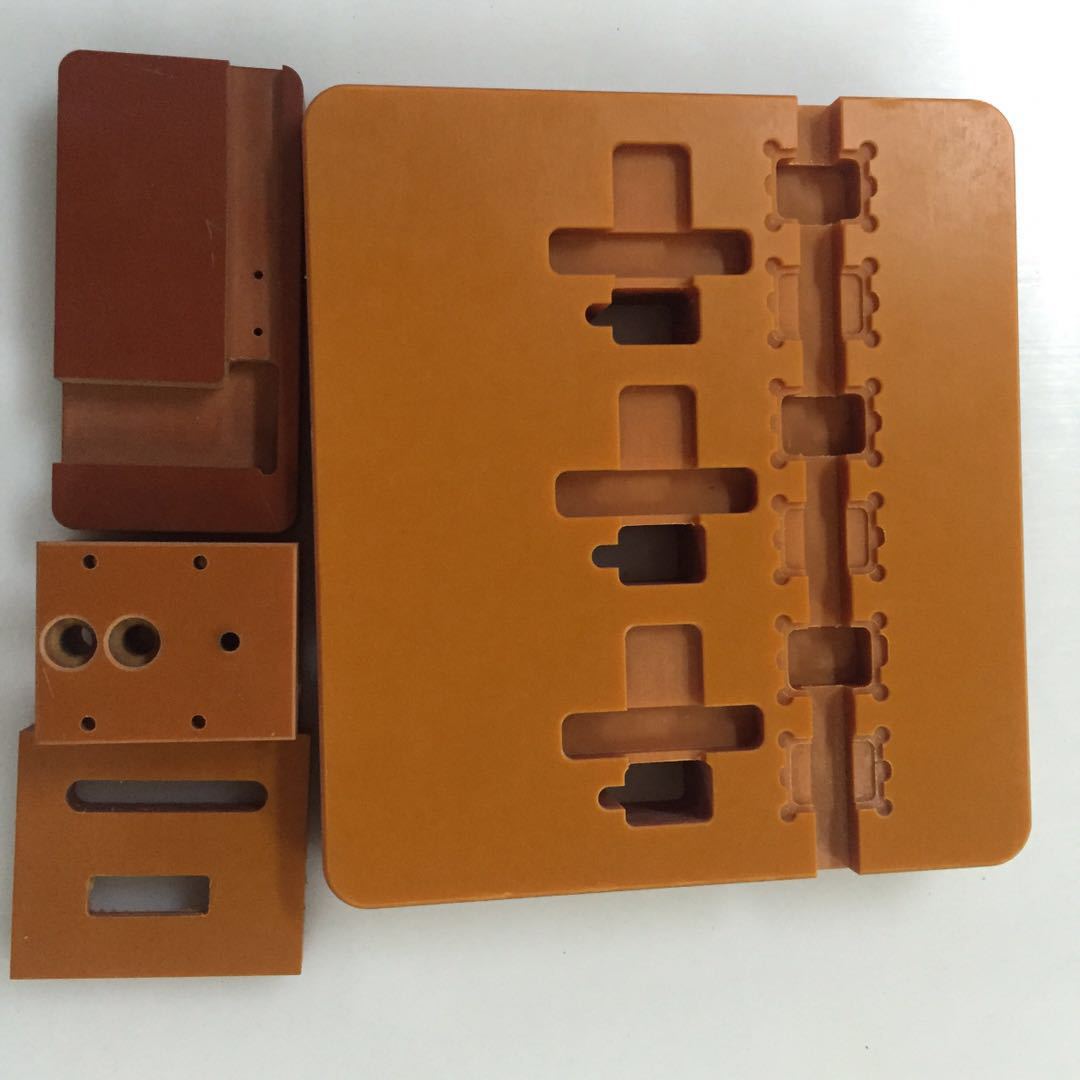 耐 高温电木板口罩机设备零件配件电木板治具工装加工武汉加油