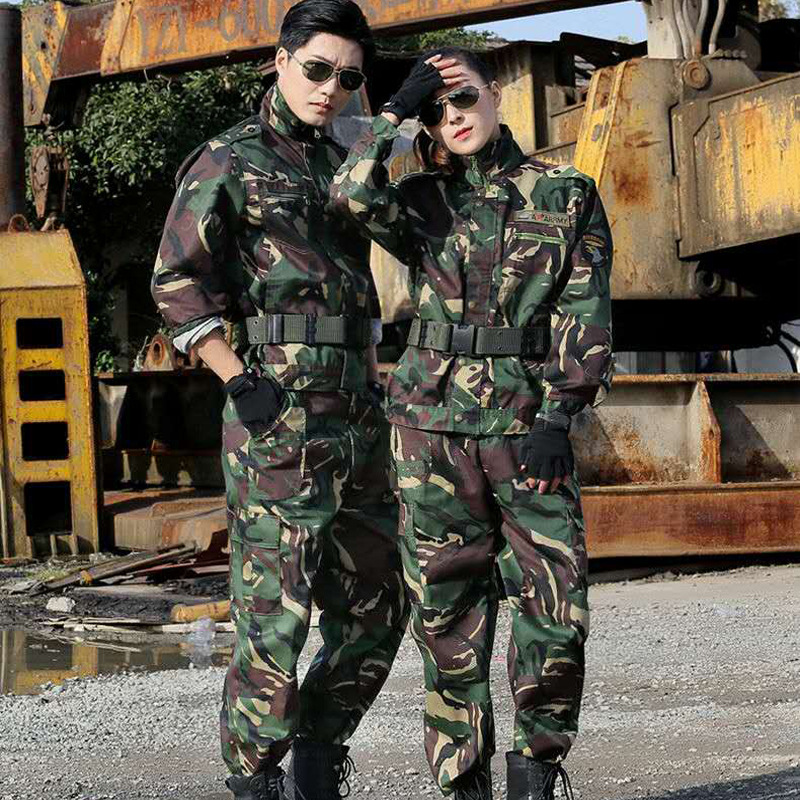 户外春季猎人迷彩服男特种兵作训服军迷军训套装男耐磨工作服批发