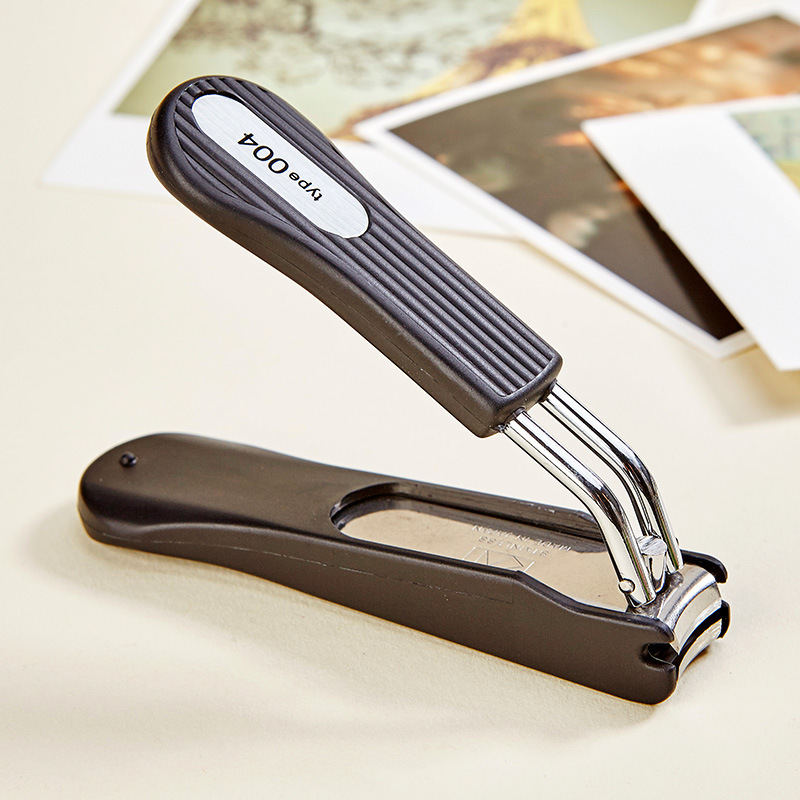 日本锋利指甲刀单个修甲指甲剪不锈钢指甲钳