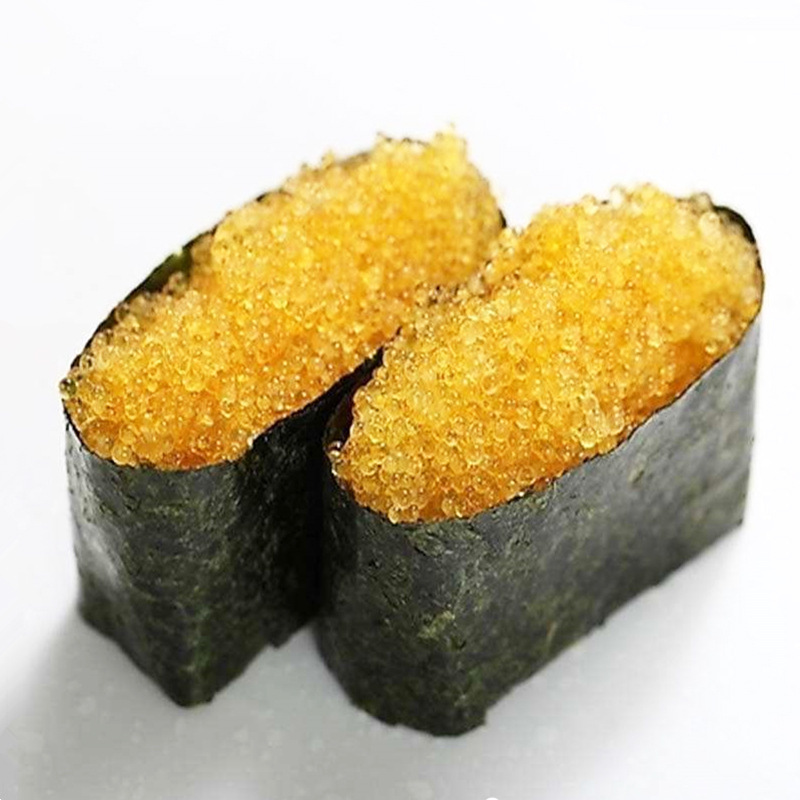 东之源多春鱼籽(黄色)5盒*400克 寿司鱼籽春鱼籽飞鱼籽料理鱼