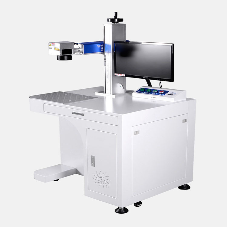 台式光纤激光打标机金属铭牌刻字打码机紫外激光打标机厂家供应