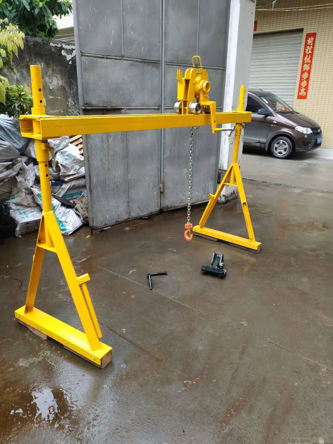 吊轨架,便捷拆卸吊轨架,简易龙门架