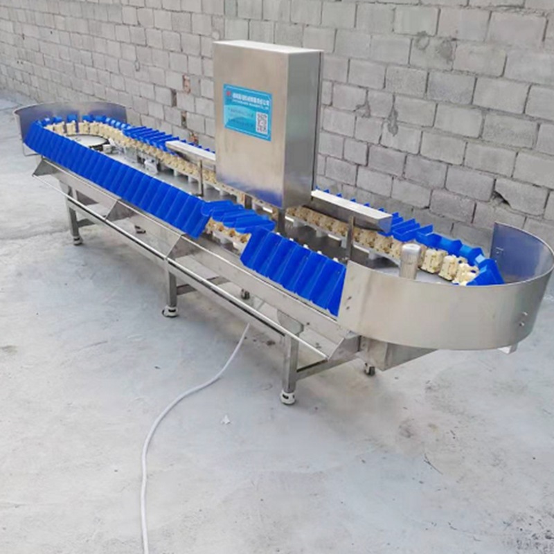 鱼类重量分拣机单冻鱼黄花鲅鱼自动称重多级分选机器