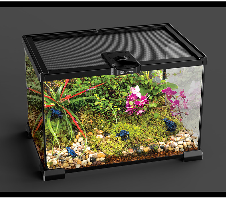 爬宠玻璃饲养箱生态缸雨林缸爬虫陆龟蜥蜴变色龙蛇角蛙蜘蛛水陆缸