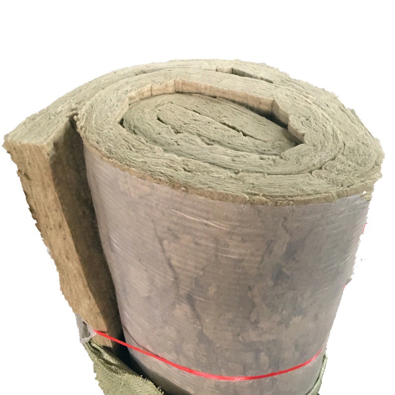 罐体保温岩棉毡钢丝网岩棉缝毡50mm/100mm防火岩棉耐高温设备保温