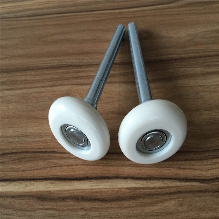 厂家专业供应车库门五金配件46mm滑轮滚轮