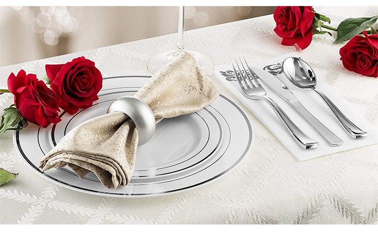 出口单层印花logo无尘纸酒店会所西餐厅餐巾纸30*40cm金色花边纸