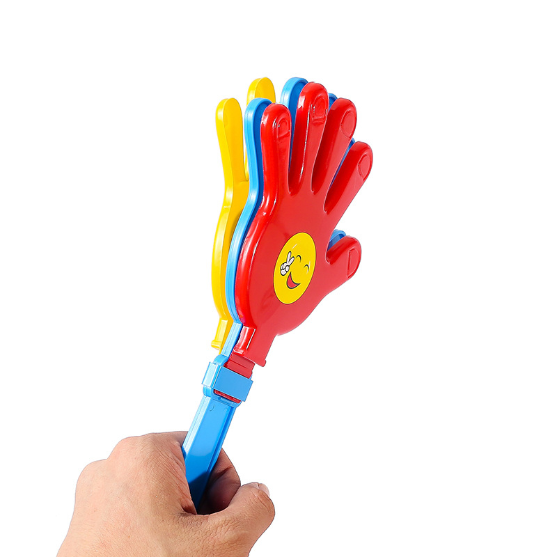 Large Clap Trap Clapping Device Plastic Toy Applauding Bats Clapping Hand Palm Shooting Cheering Props Refueling Props