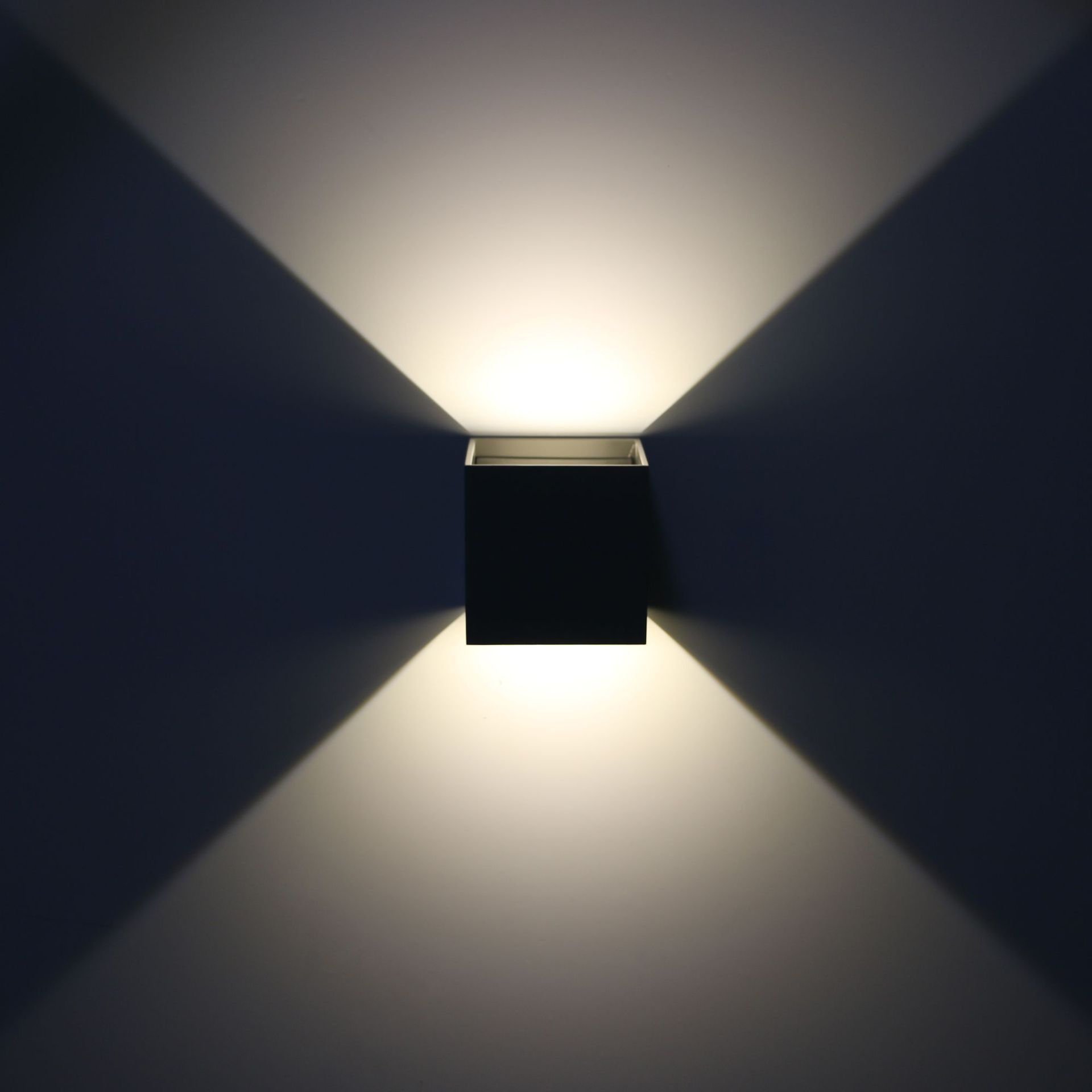 上下调光叶片led室内壁灯 户外防水壁灯 现代铝材墙壁走廊灯具