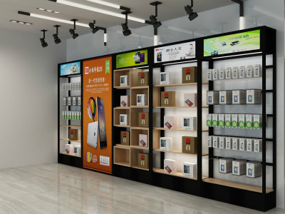 新款自由组合展示柜手机配件柜饰品手机壳多层货架数码展示柜