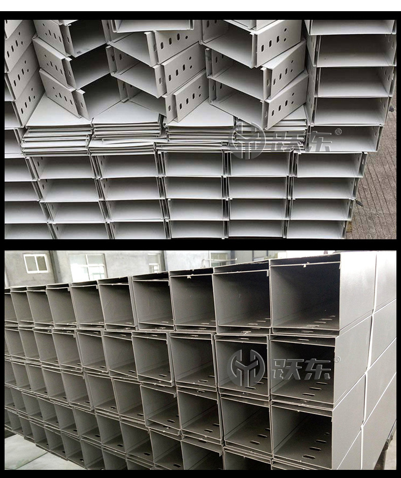 镀锌电缆桥架100*50 镀锌线槽走线槽热浸锌喷塑防火桥架非标定制