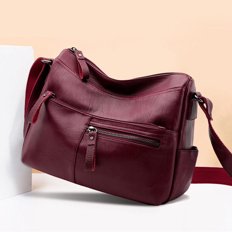 跨境卡佰欧女士时尚简约单肩斜跨女包nb526