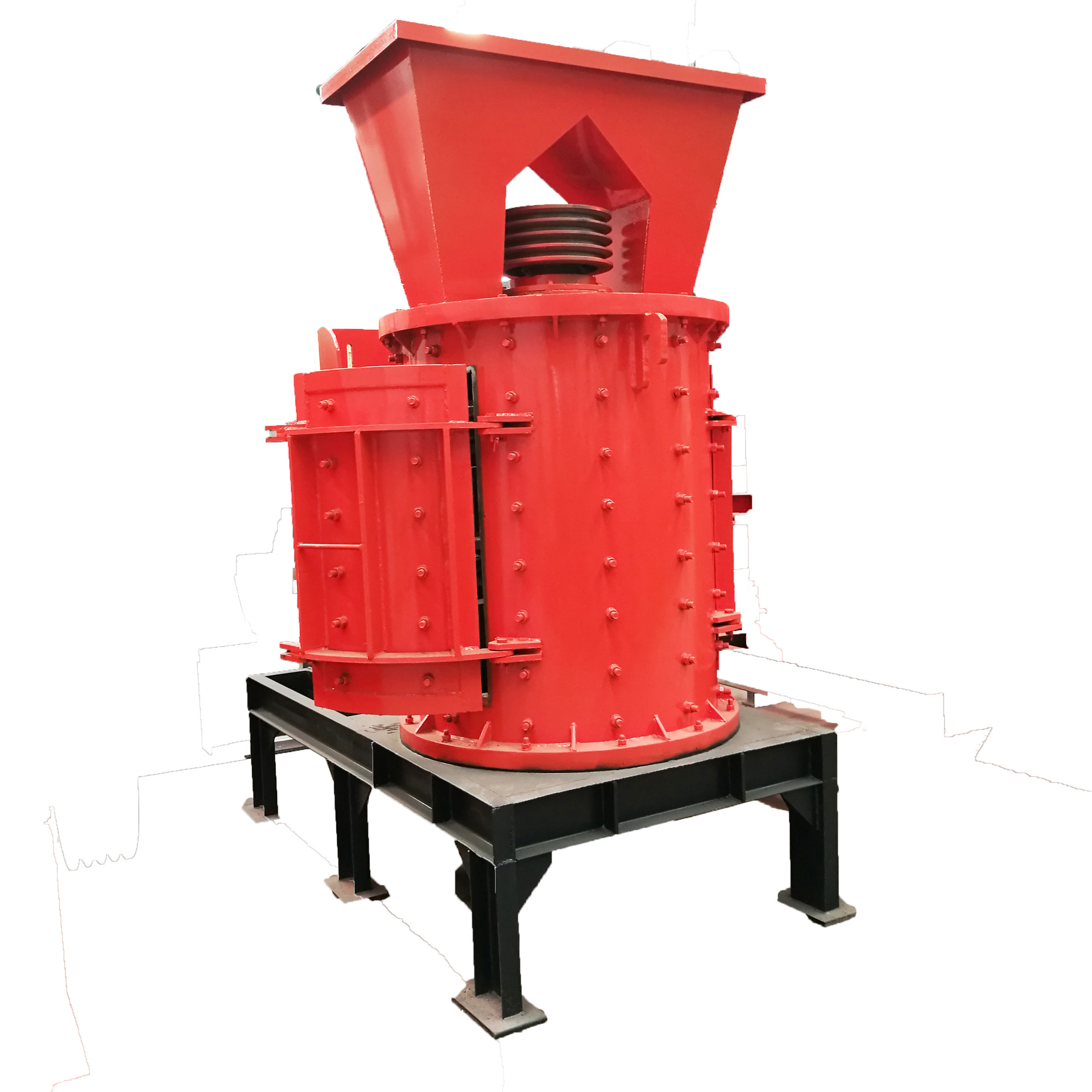 供能耗小立式煤矸石破碎机 石膏复合式破碎机 高炉渣破碎设备价格