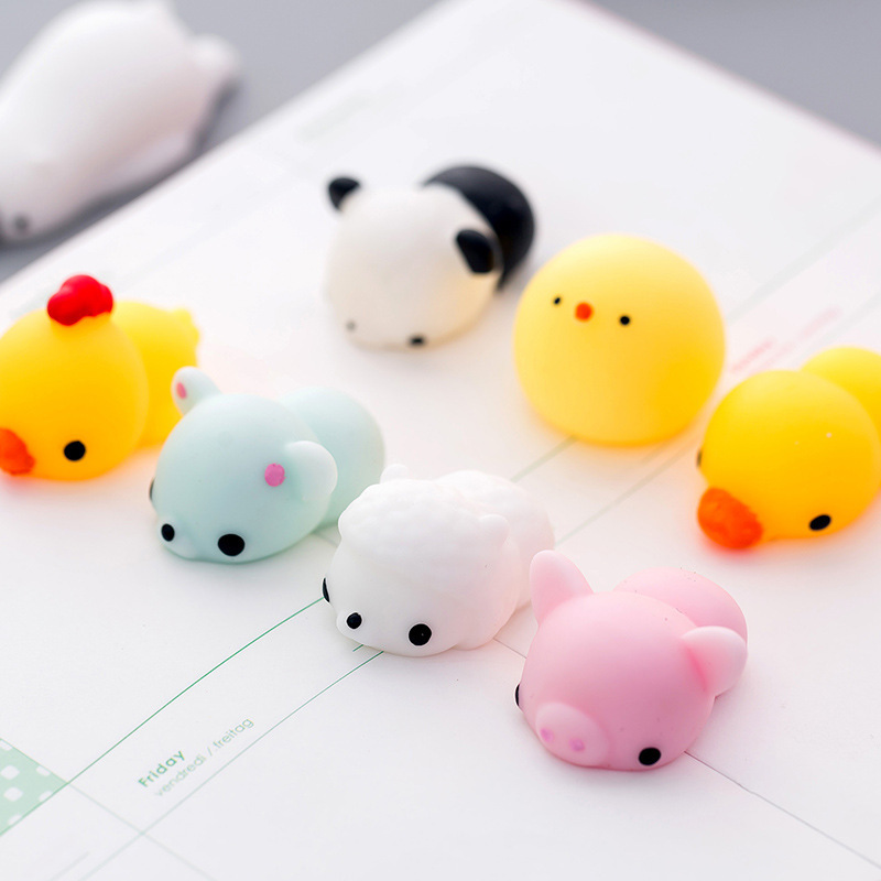 Animal Tuanzi Squeezing Toy Japanese and Korean Novel Creative Student Small Gift Decompression SEAL Doll Vent Toy Children