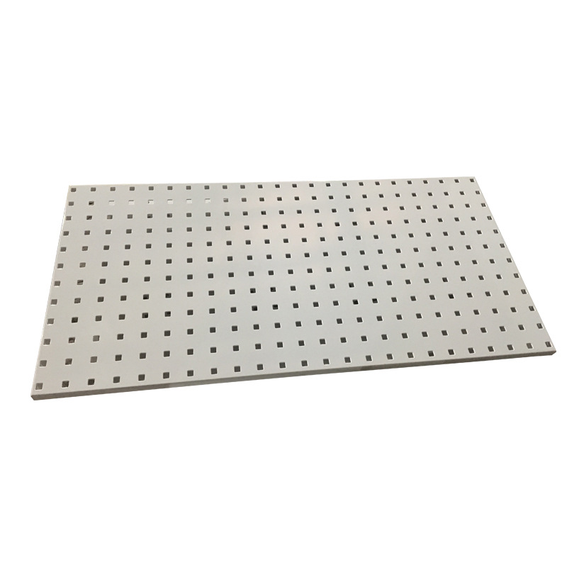 Factory Direct Supply Wire-Wrap Board Square Hole Plate Hardware Tools Hanging Plate Display Stand Metal Plate Mesh Thickened Display Board