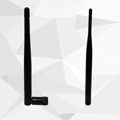 wifi天线 2.4g全向小折叠天线 路由器天线 sma胶棒天线