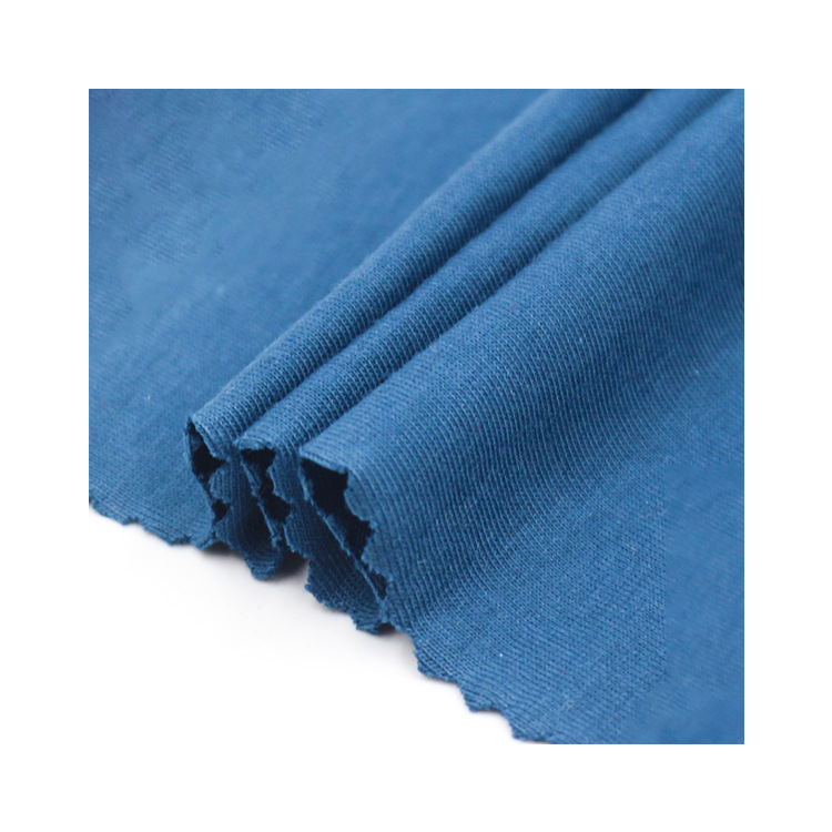 棉氨拉架面料 蚀毛t恤面料 32支棉拉架食毛汗布 舞蹈服t恤针织布